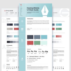 olaCreative - Desktop/Mobile UI Style Guide