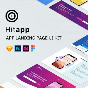 olaCreative - HitAPP Landing Page UI Kit